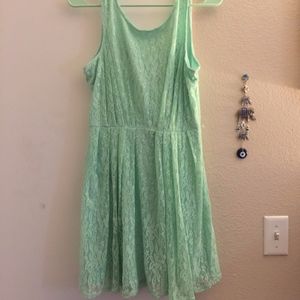 Pastel green dress size L
